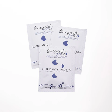 20 Monodoses de Lubrificante Neutro 5ml Tentación Play Sex