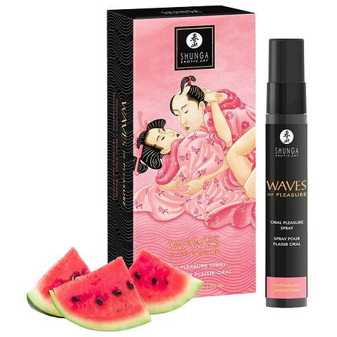 Spray para Uso Oral com Aroma a Melância Waves of Pleasure 20 ML Shunga