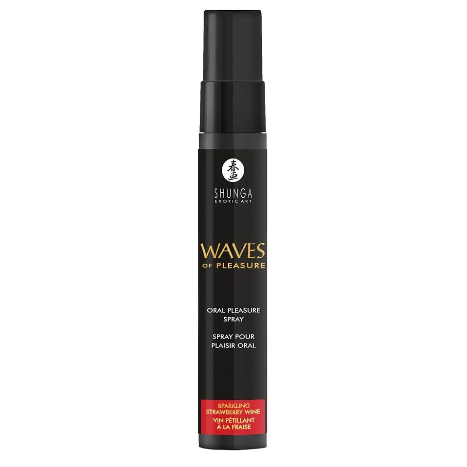 Spray para Uso Oral com Aroma Champanhe/Morango Waves of Pleasure 20 ML Shunga 3