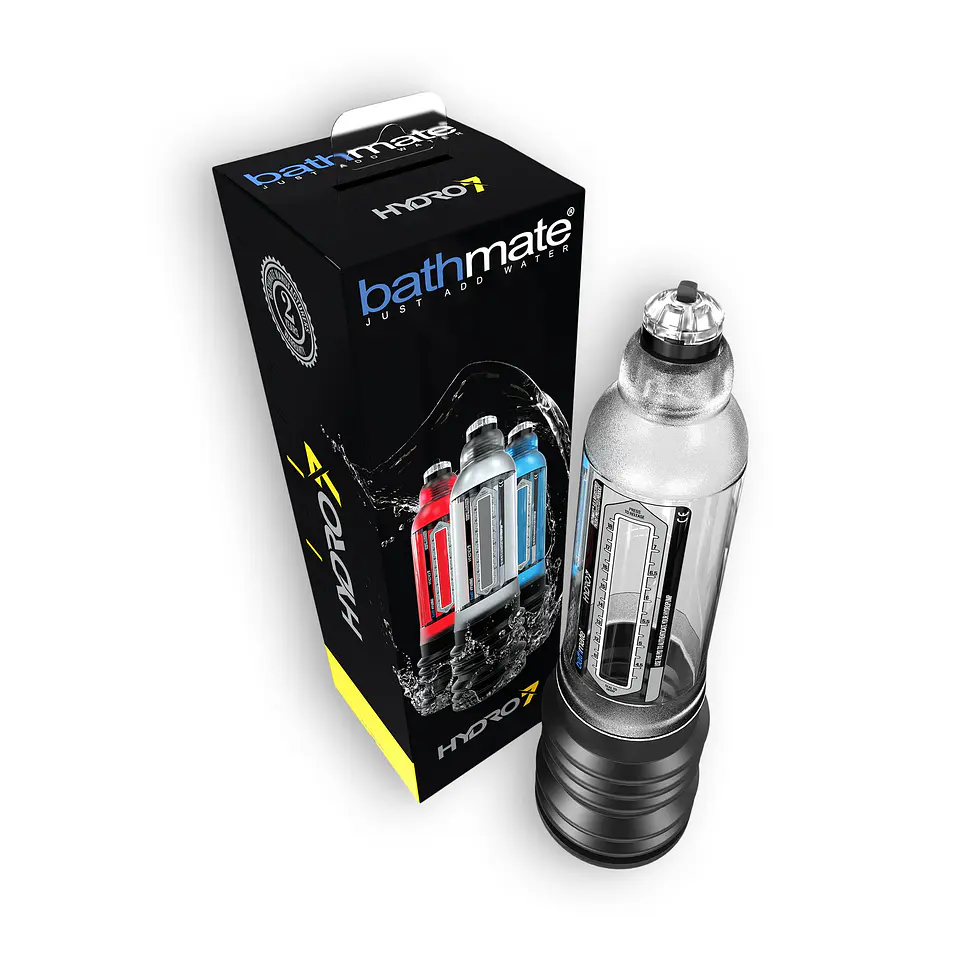 Bomba para o Pénis Bathmate Hydro 7 Hydro Pump Transparente 4