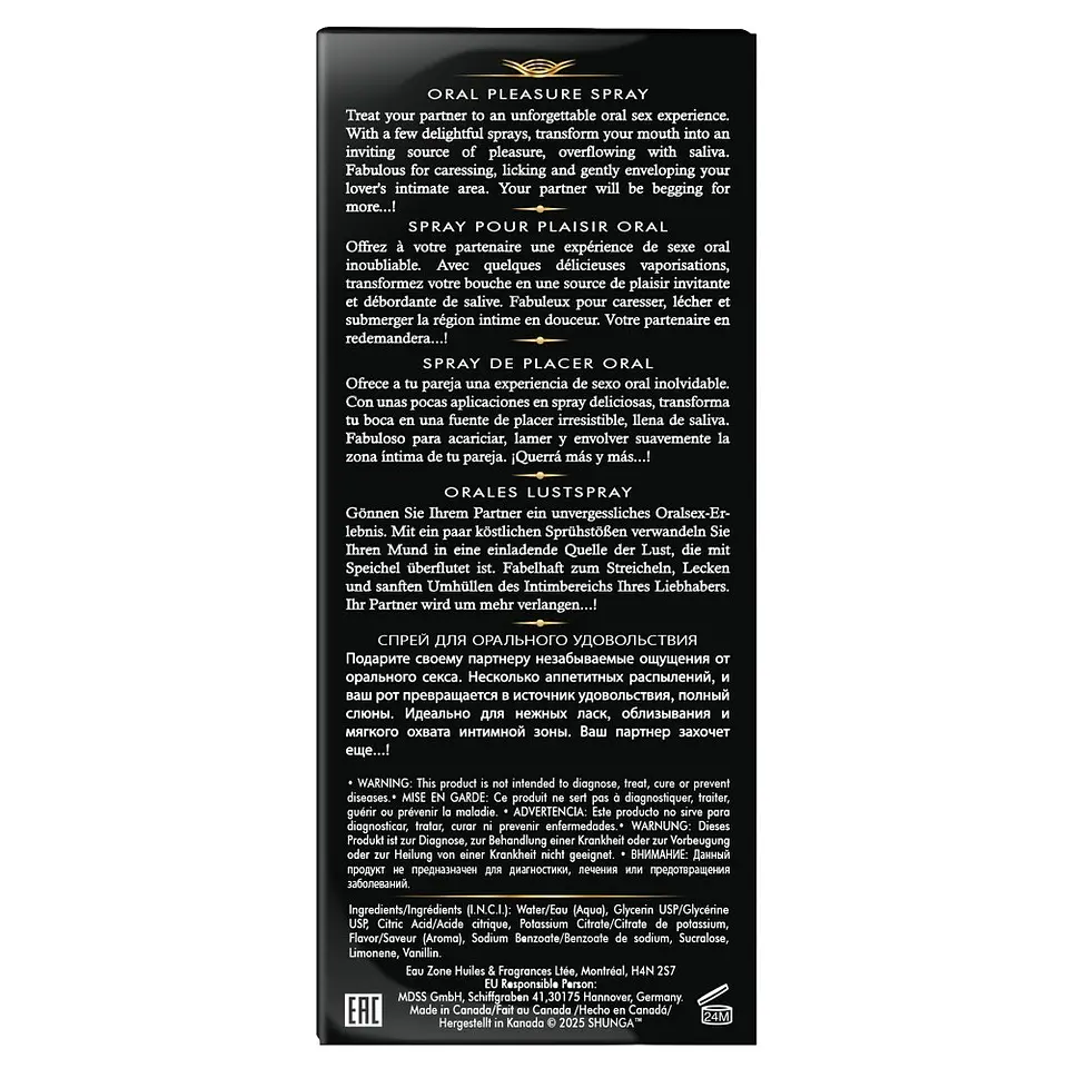 Spray para Uso Oral com Aroma a Melância Waves of Pleasure 20 ML Shunga 5