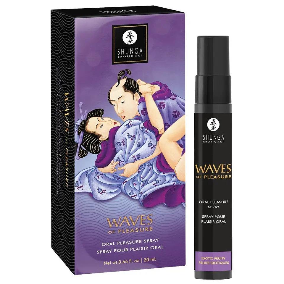 Spray para Uso Oral com Aroma de Frutos Exóticos Waves of Pleasure 20 ML Shunga 2