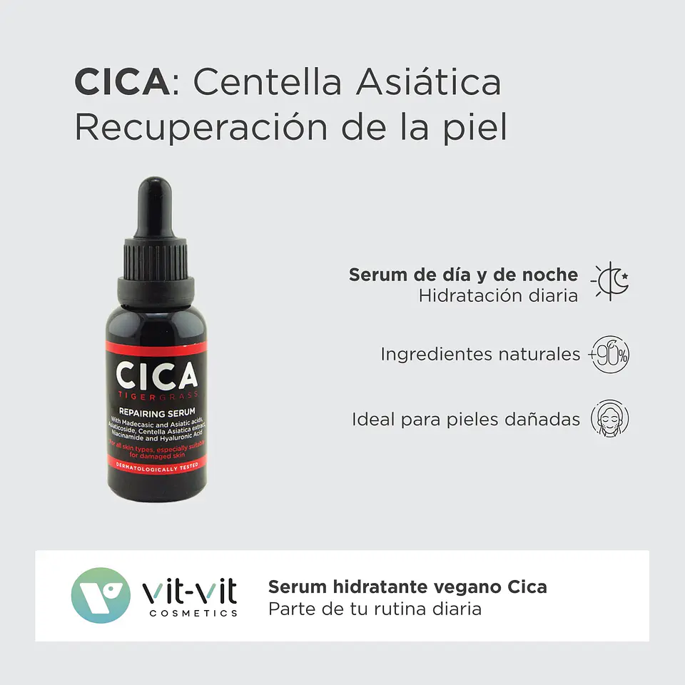 Serúm Cica Tigergrass Vit Vit Cosmetics 30ml 3