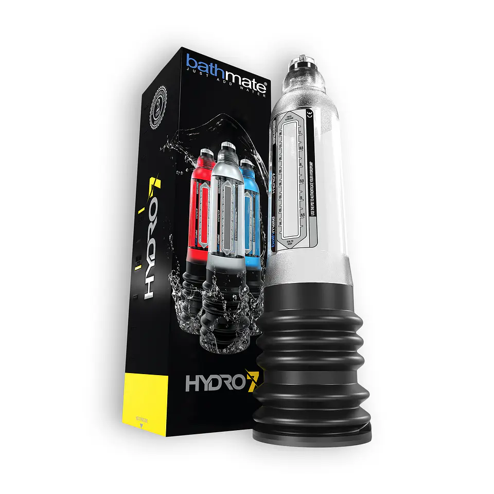 Bomba para o Pénis Bathmate Hydro 7 Hydro Pump Transparente 5