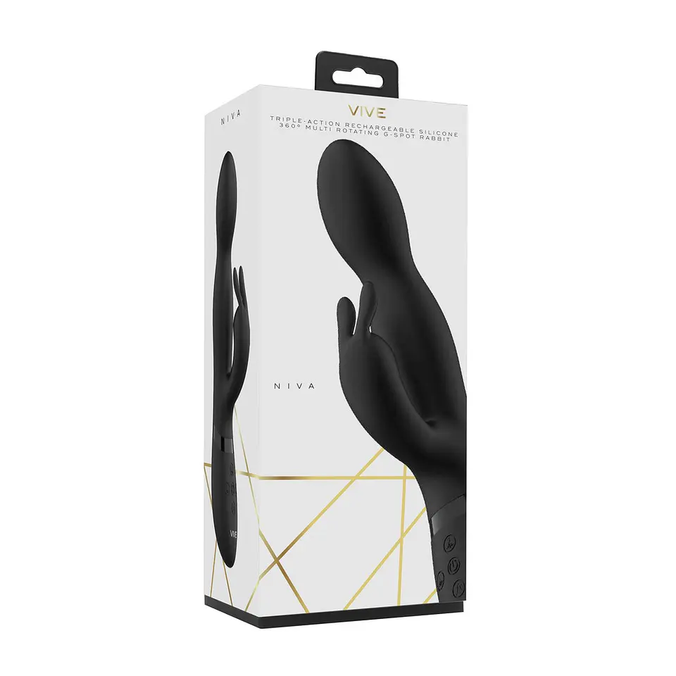 Vibrador Niva Rotating Rabbit Vive 3