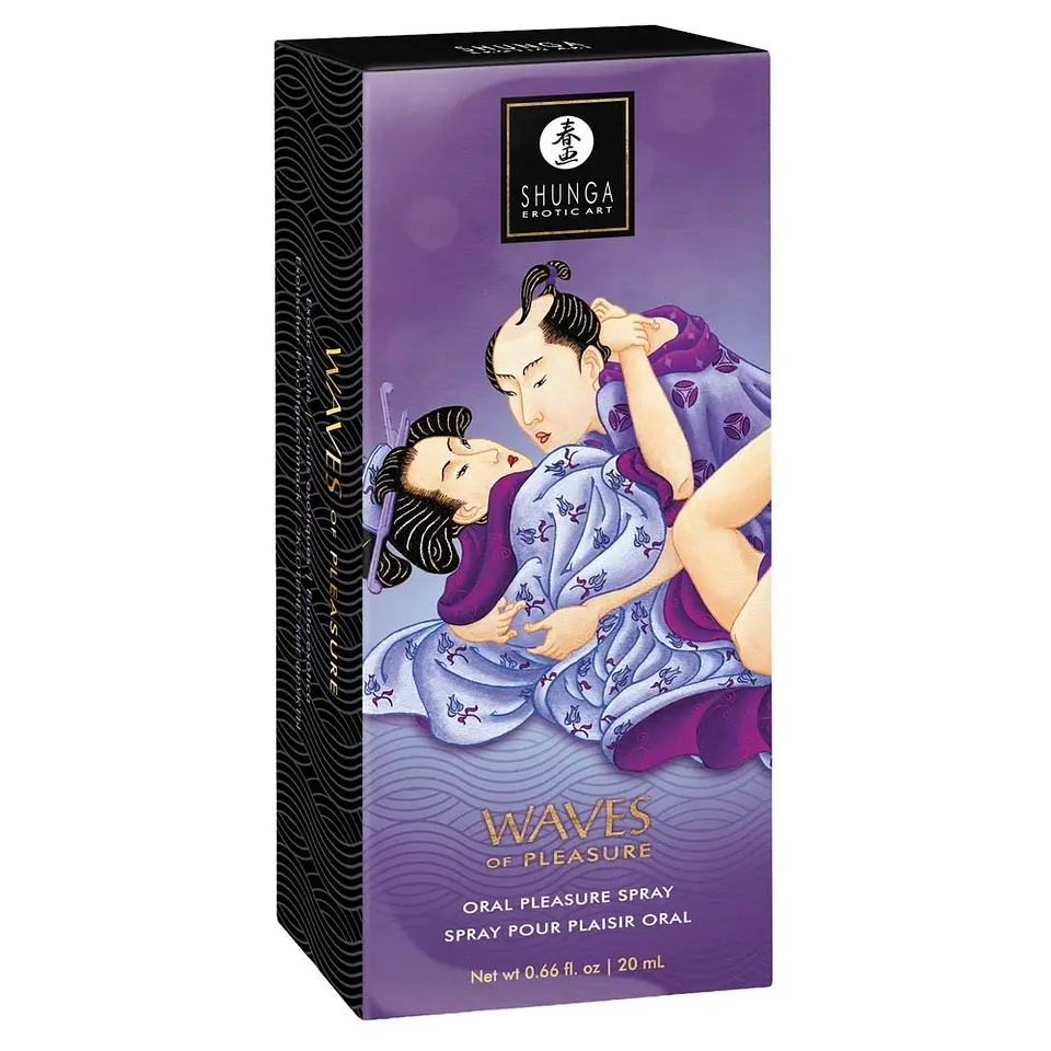 Spray para Uso Oral com Aroma de Frutos Exóticos Waves of Pleasure 20 ML Shunga 4