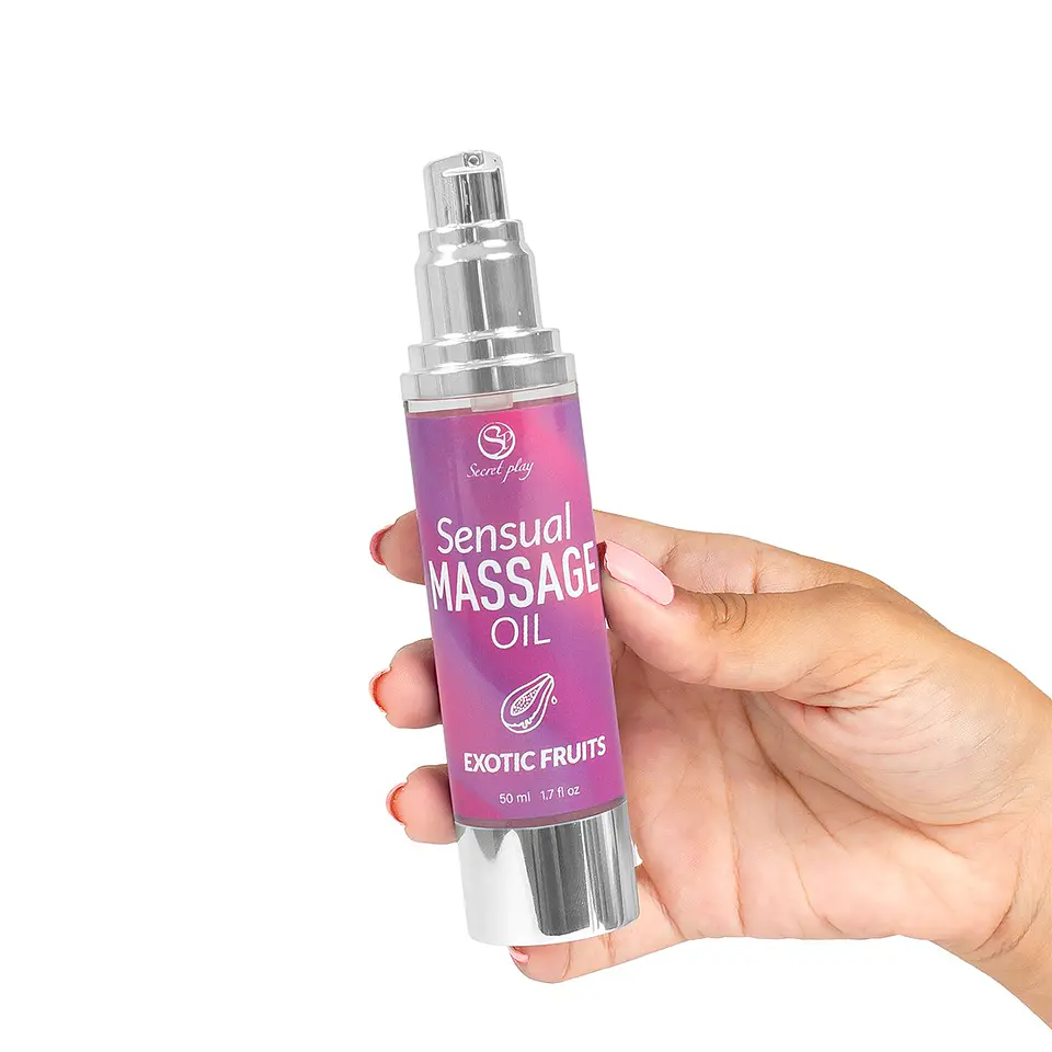 Óleo de Massagem Aroma Frutas Exóticas 50 ML Secret Play 2