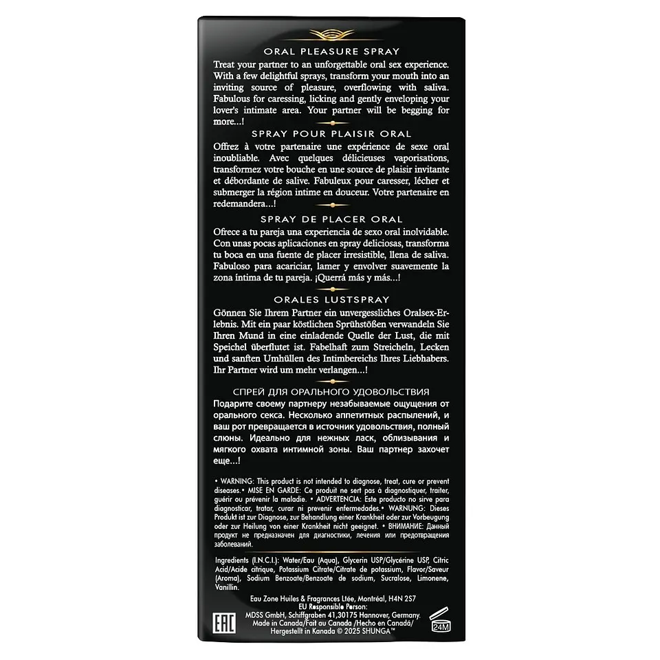Spray para Uso Oral com Aroma de Frutos Exóticos Waves of Pleasure 20 ML Shunga 5