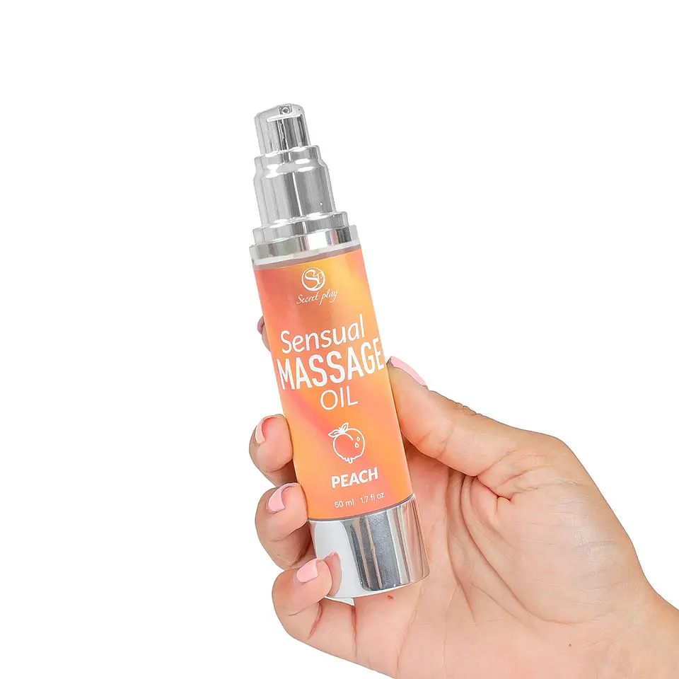 Óleo de Massagem Aroma Pêssego 50 ML Secret Play 2