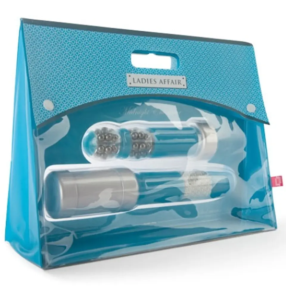 Kit Vibrador Duplo Ladies Affair Midnight Encounter Funzone 5