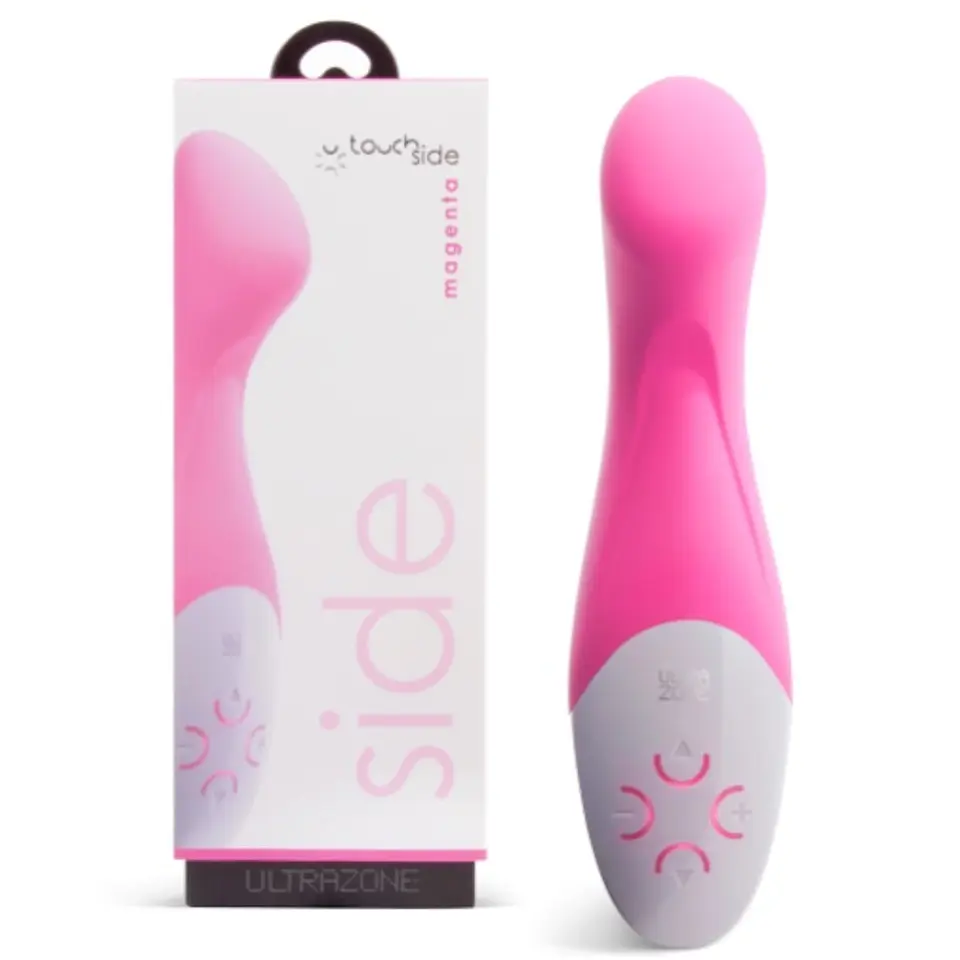 Vibrador Recarregável Touch Side Magenta Ultrazone 2