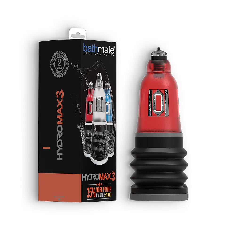 Bomba para o Pénis Bathmate Hydromax 3 4