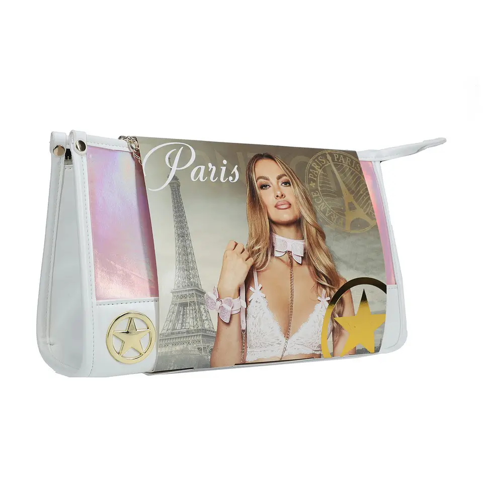 Kit com Bolsa Paris Collection Rosa Ouch! 2