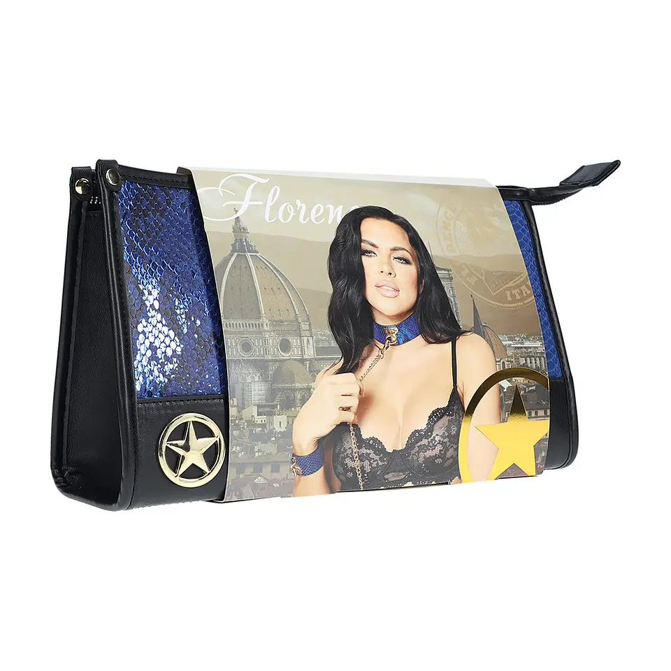 Kit com Bolsa Florence Collection Azul Ouch! 2