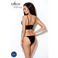 Conjunto de 2 Peças Asuna Preto Erotic Line Passion - Thumbnail 5
