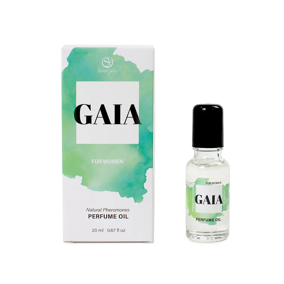 Perfume em Óleo com Feromonas para Ela Gaia 20ml Secret Play 2