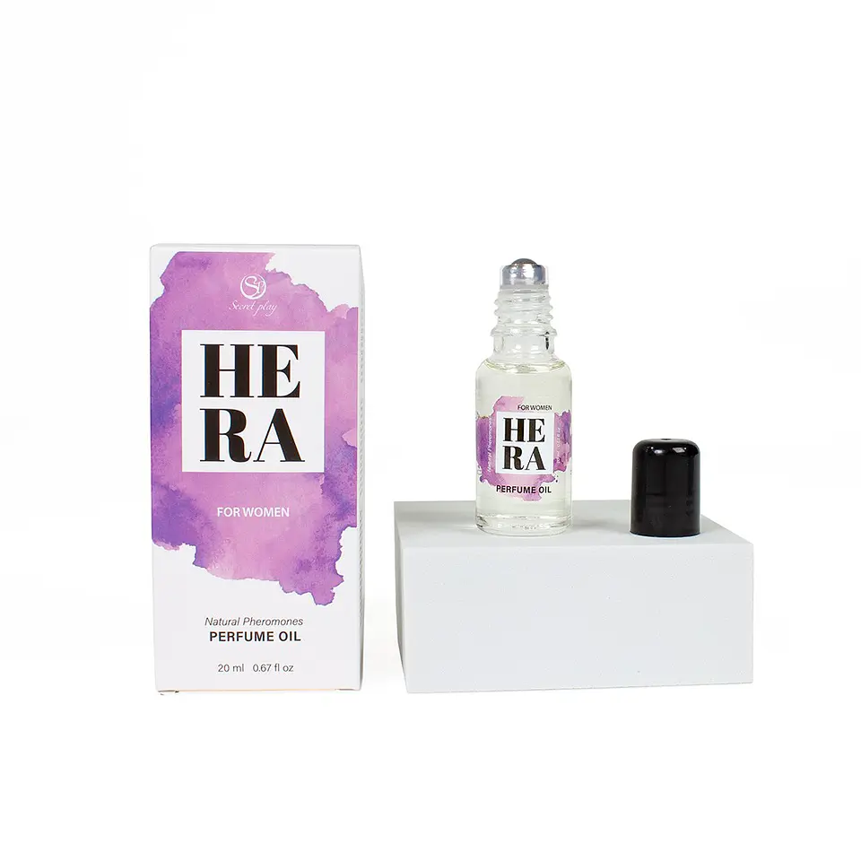 Perfume em Óleo com Feromonas para Ela Hera Secret Play 20ml 5
