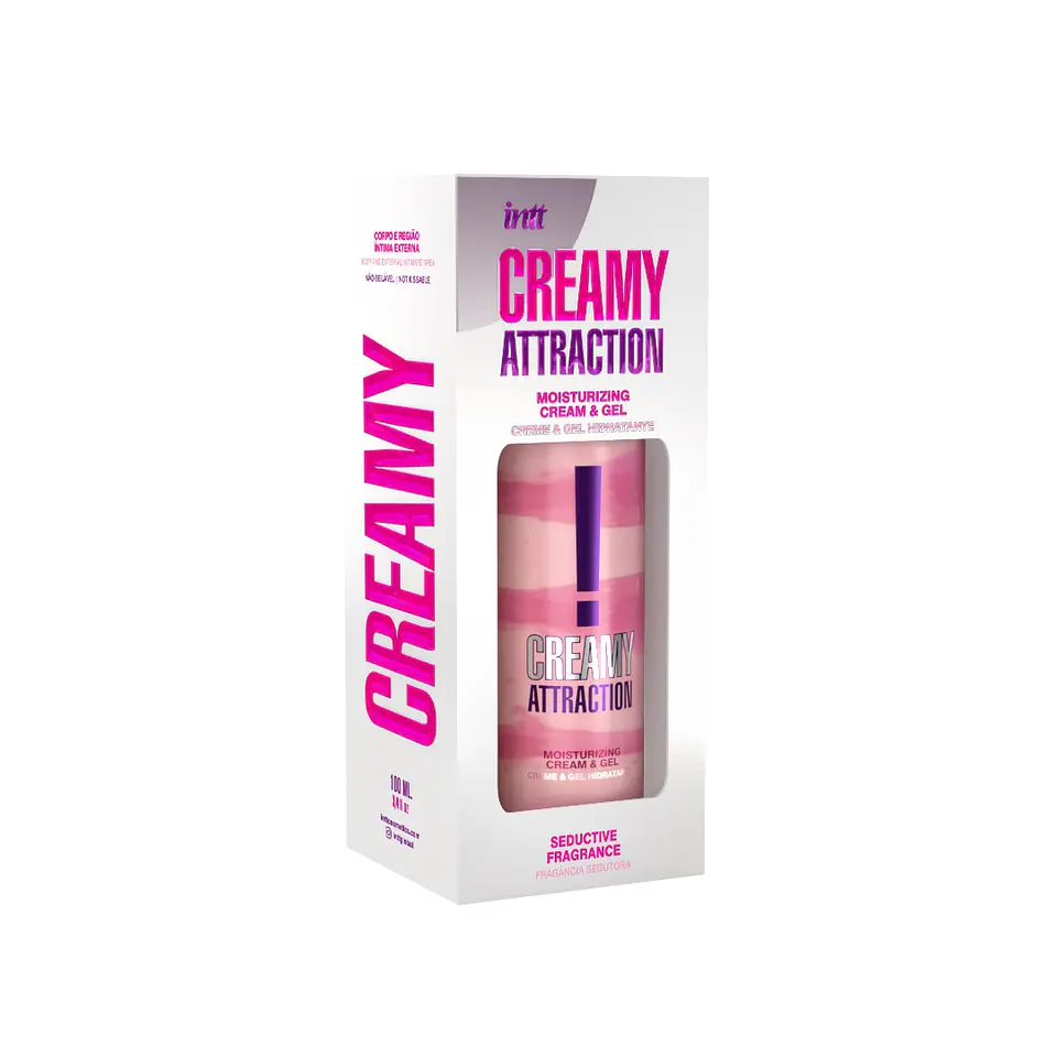 Loção Cremosa Creamy Attraction Aroma Afrodisíaco Intt 100ml 3