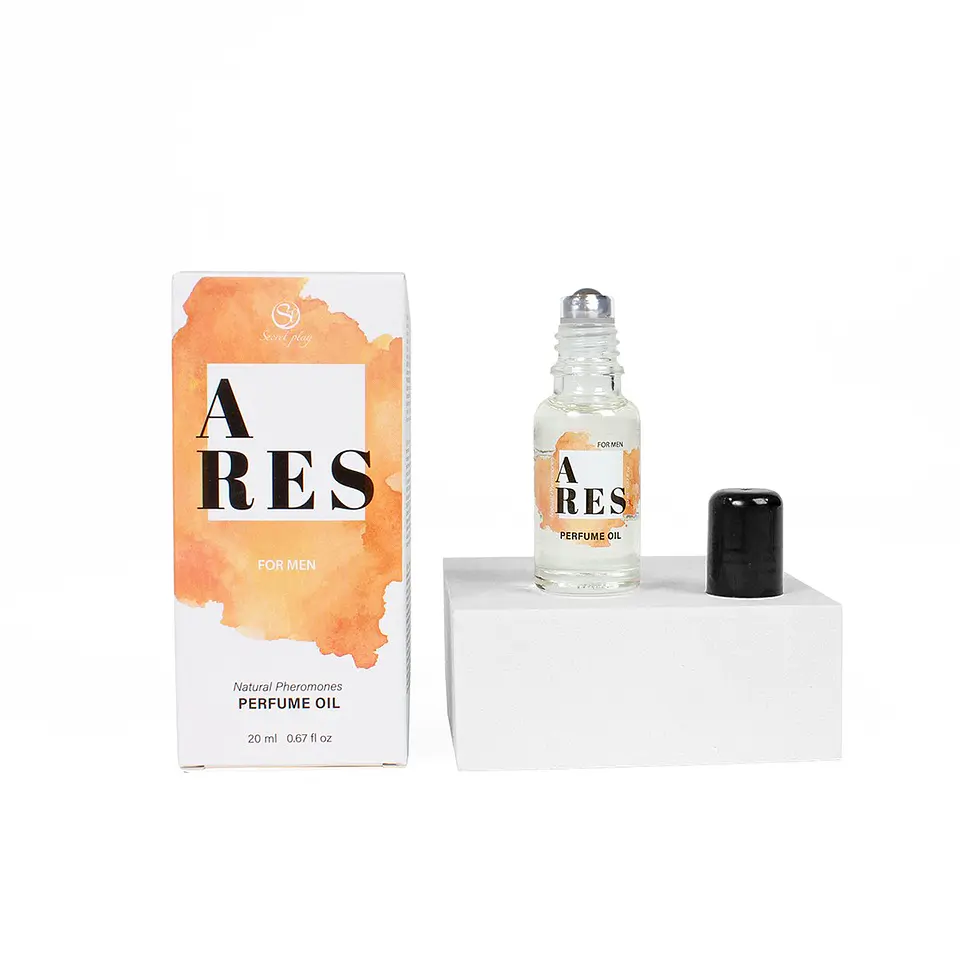 Perfume em Óleo com Feromonas para Ele Ares 20ml Secret Play 5