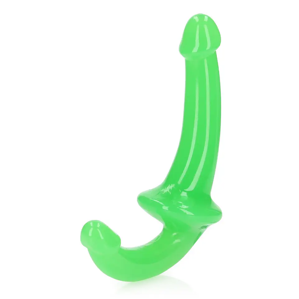 Strap-On sem Arnês Glow In the Dark 6'' / 13,5 CM Realrock 5