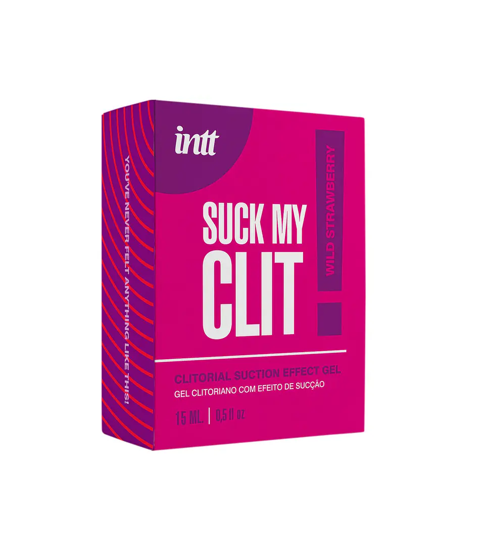 Gel Estimulante Suck My Clit Morango Silvestre 15ml Intt 3