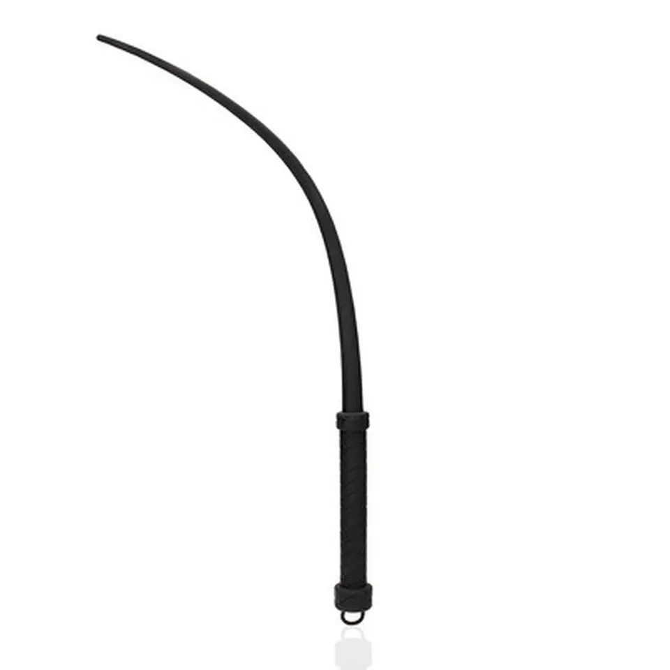 Chicote em Silicone Tail Whip Preto Ouch! 1