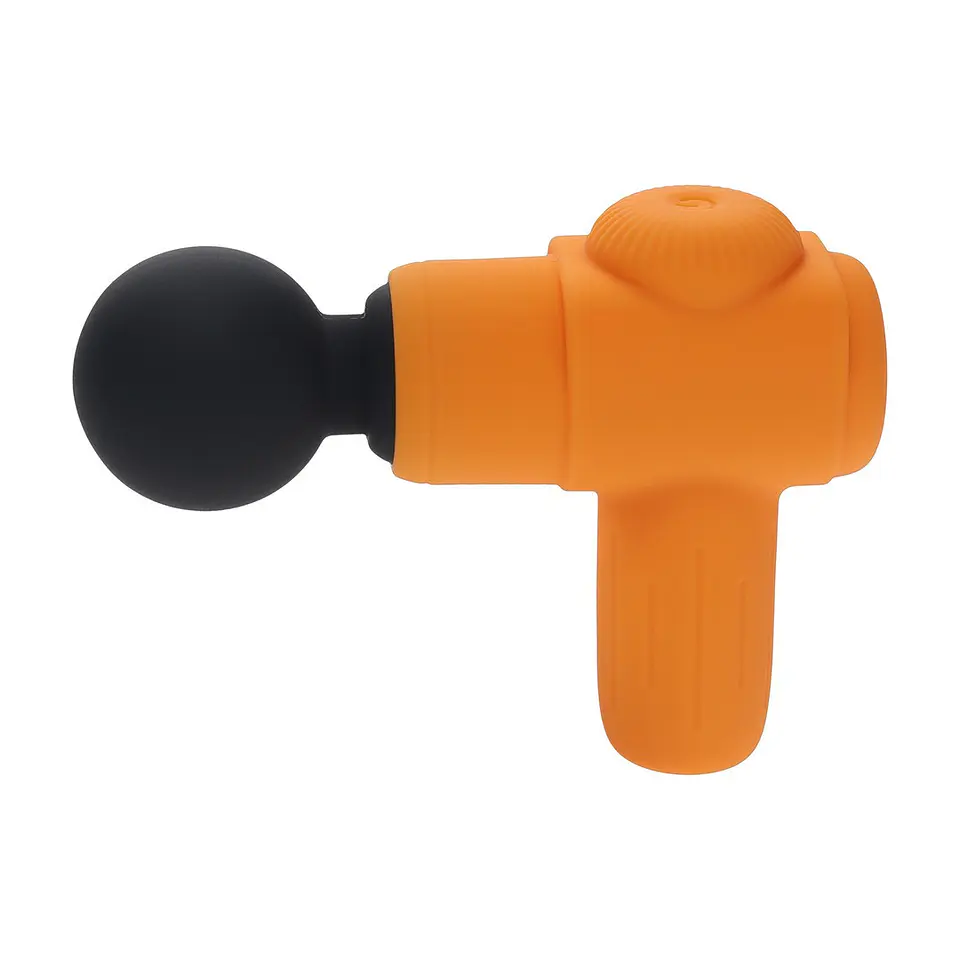 Mini Massajador Recarregável Microboost Laranja Loveline 4