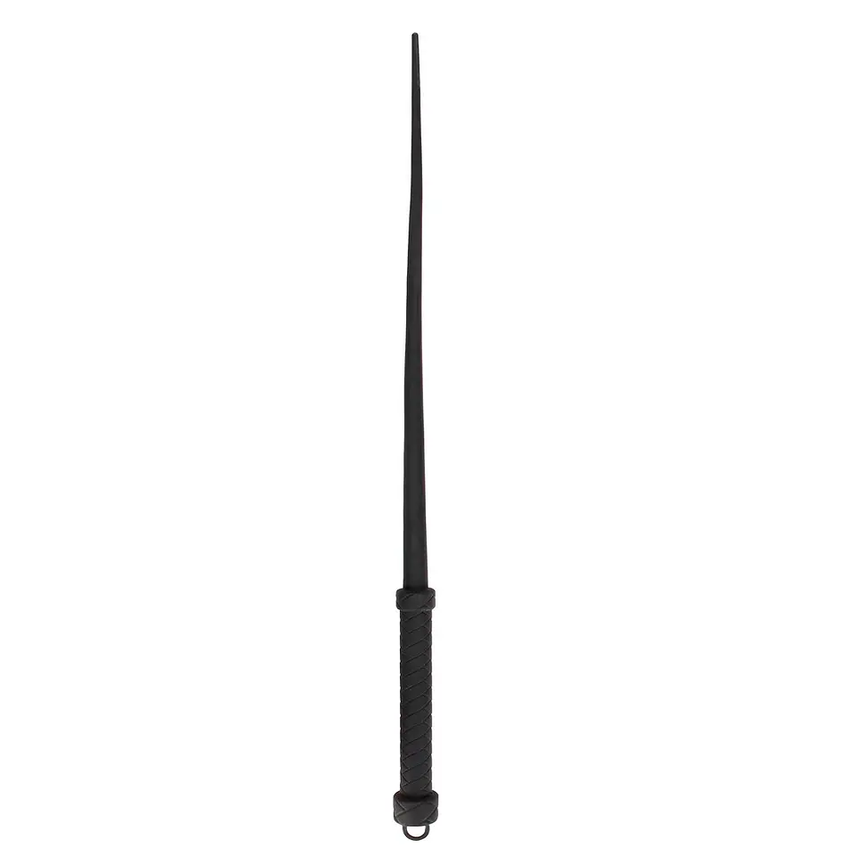 Chicote em Silicone Tail Whip Preto Ouch! 2