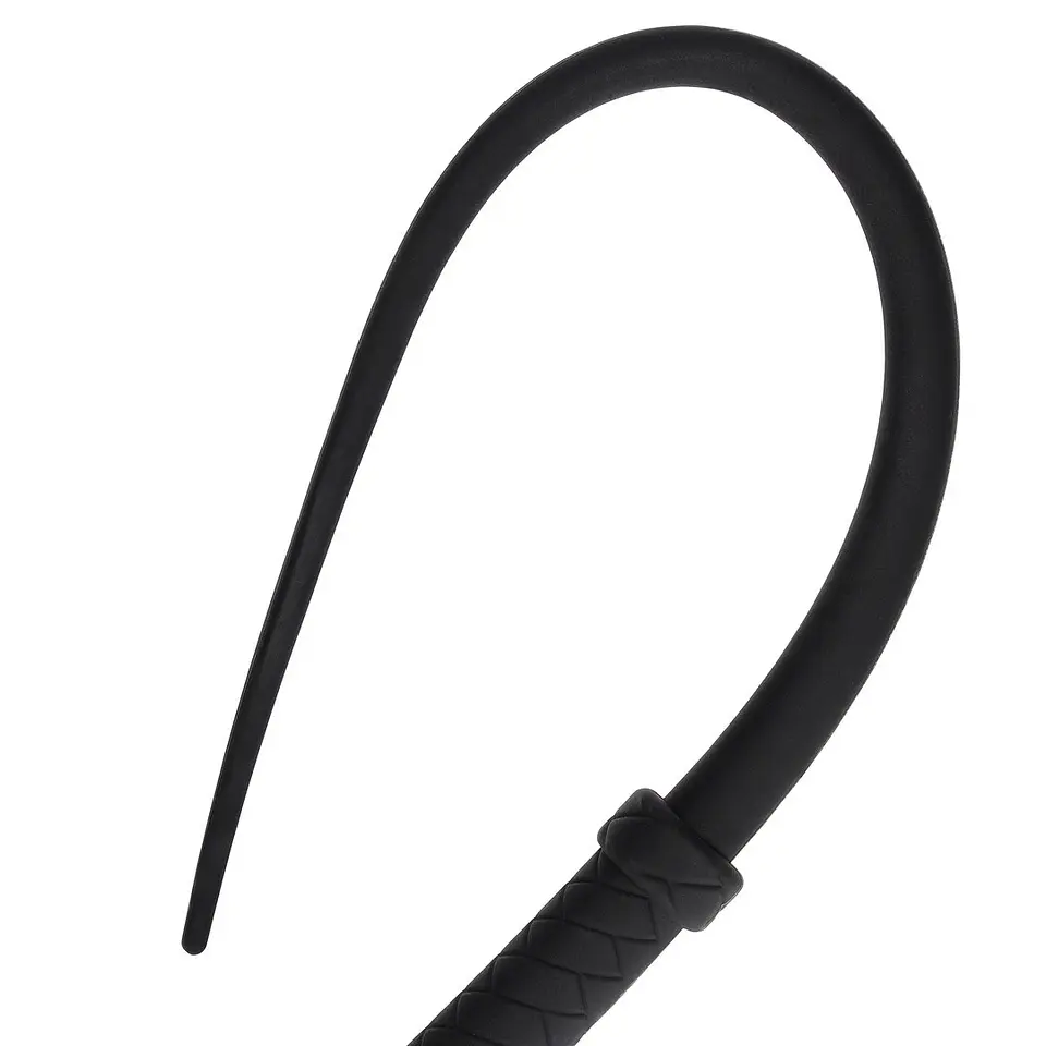 Chicote em Silicone Tail Whip Preto Ouch! 4