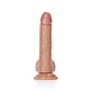 Dildo Realista com Testículos Curved 7 /18cm Realrock - Thumbnail 3