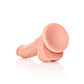 Dildo Realista com Testículos Curved 7 /18cm Flesh Realrock - Thumbnail 5