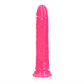 Dildo Slim Realistic Glow In the Dark 9 /22.5 CM Rosa Realrock - Thumbnail 4