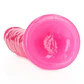 Dildo Slim Realistic Glow In the Dark 9 /22.5 CM Rosa Realrock - Thumbnail 5