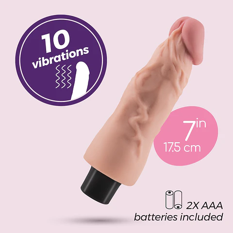 Vibrador Realístico Mr. Skin Crushious