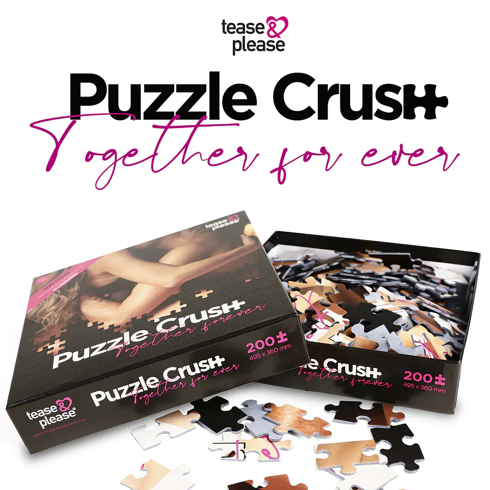 Jogo Puzzle Crush Together Forever 200 Pc Tease & Please 5