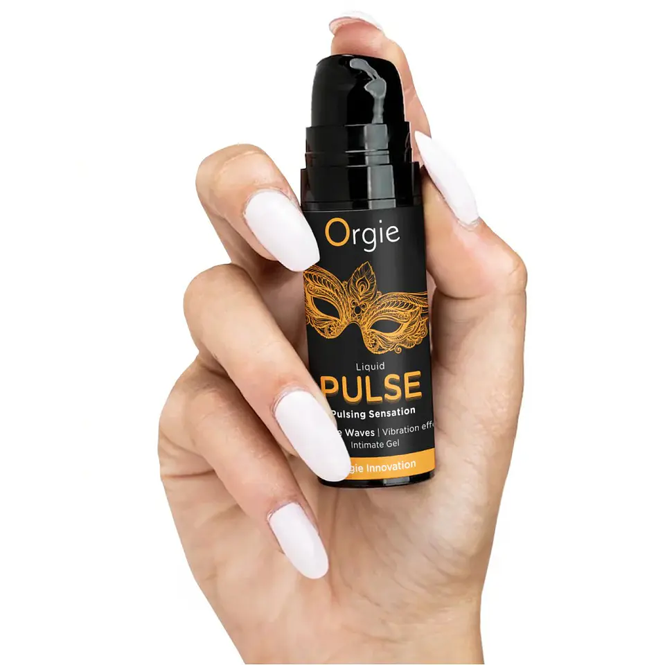 Gel Estimulante Unisexo com Efeito Pulsante Liquid Pulse 15ml Orgie 3