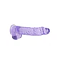 Dildo Realista com Testículos Crystal Clear 9 /23 CM Realrock - Thumbnail 4