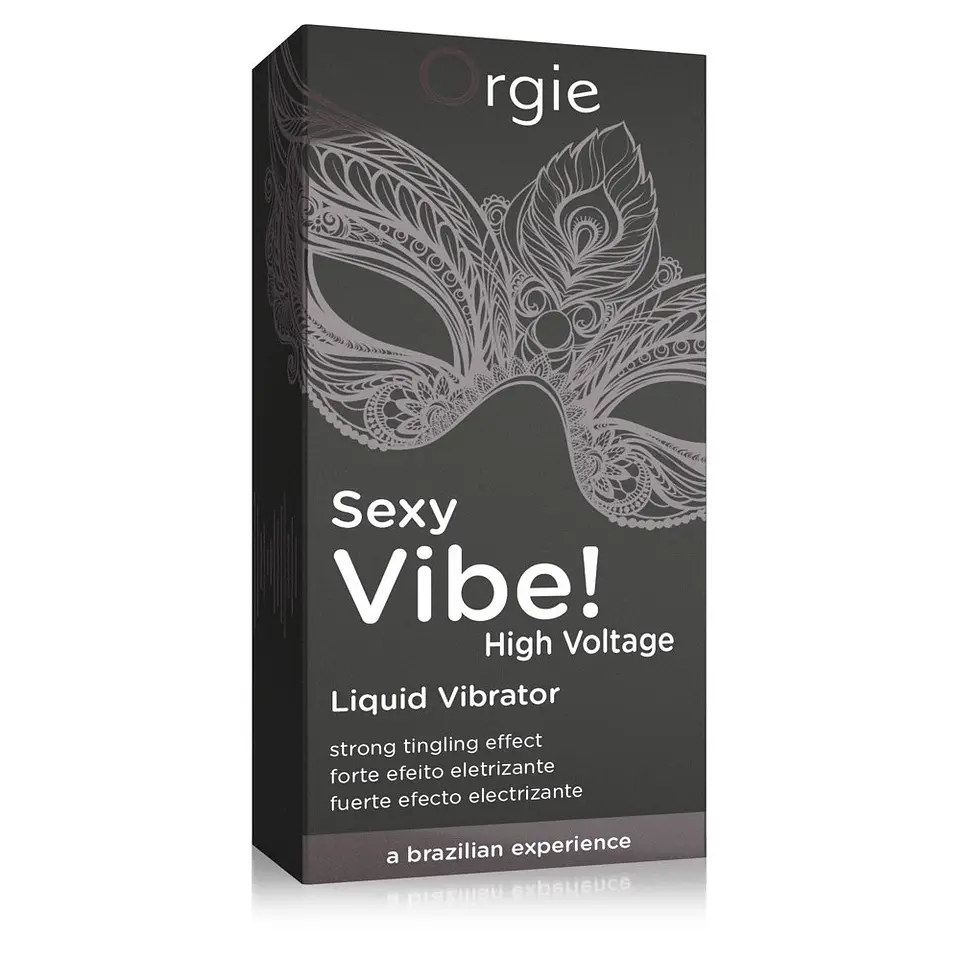 Gel com Vibração Sexy Vibe High Voltage 15ml Orgie 2