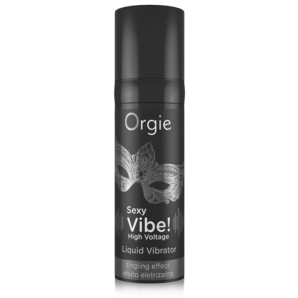Gel com Vibração Sexy Vibe High Voltage 15ml Orgie 3