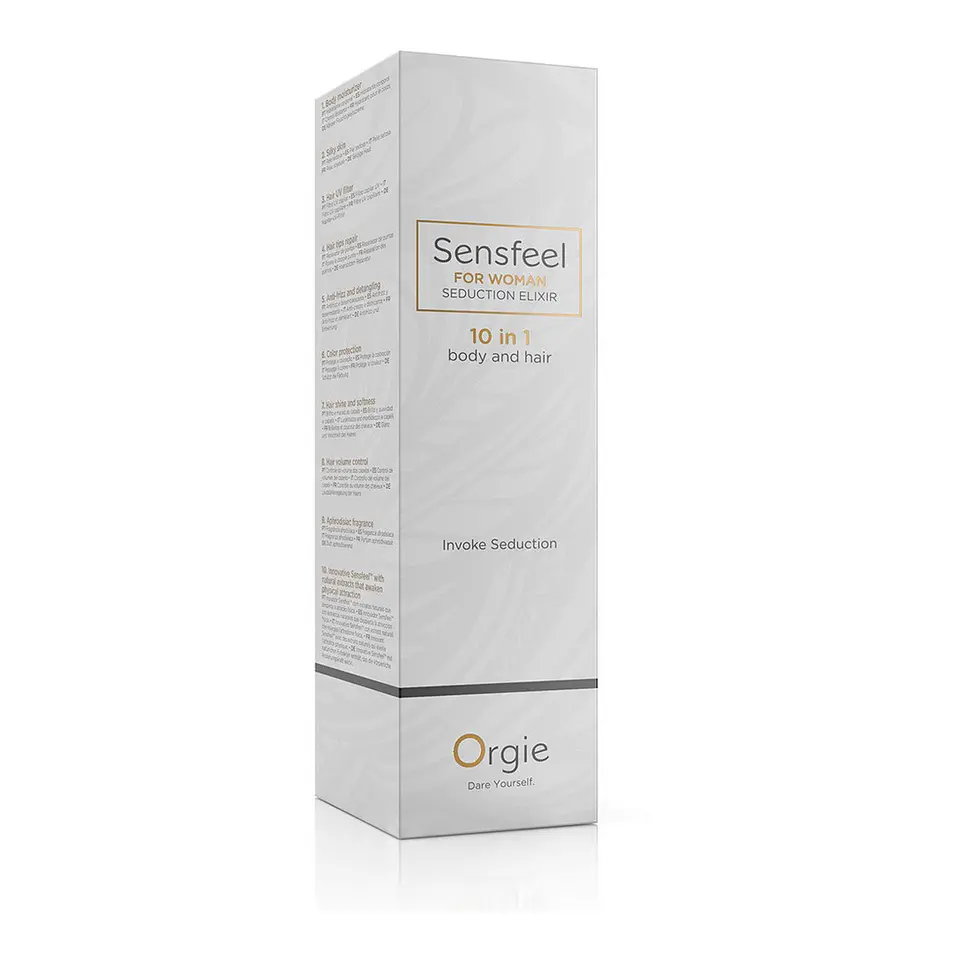 Loção 10 em 1 para Corpo e Cabelo com Feromonas Sensfeel for Woman 100ml Orgie 3