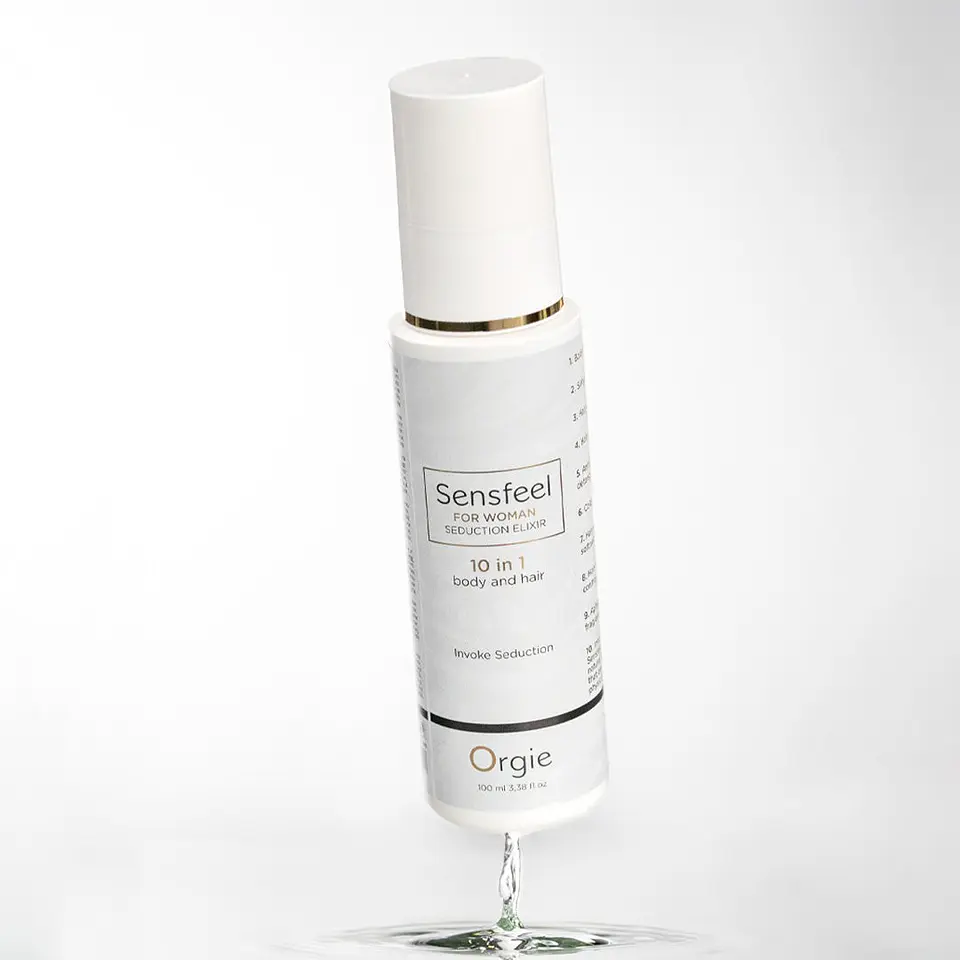 Loção 10 em 1 para Corpo e Cabelo com Feromonas Sensfeel for Woman 100ml Orgie 4