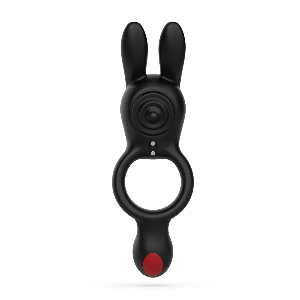 Anel Duplo Vibratório com Comando Dingo Crushious 3