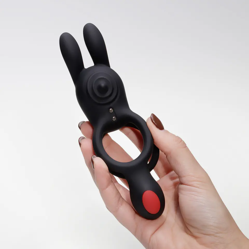 Anel Duplo Vibratório com Comando Dingo Crushious 5