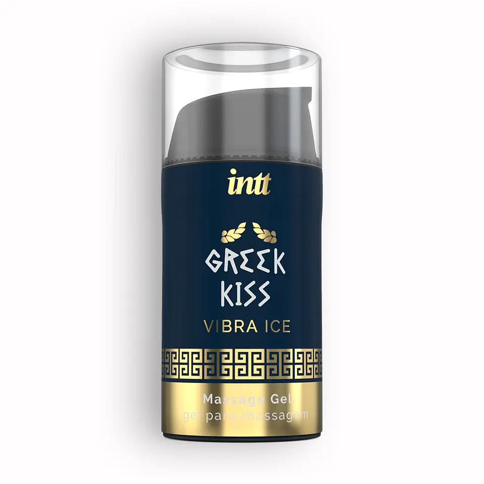 Gel de Massagem Anal com Efeito de Vibração Greek Kiss Intt 15ml 2