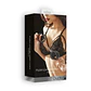 Algemas Ouch! Plush Leather Wrist Cuffs Pretas - Thumbnail 2