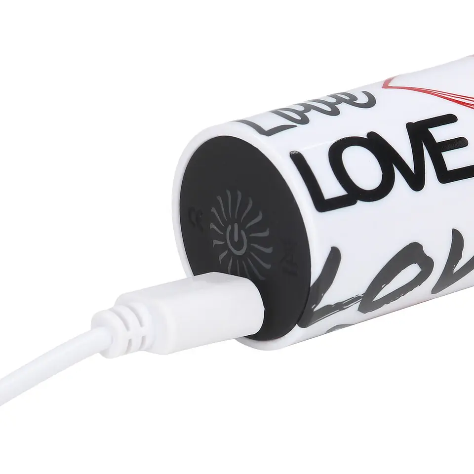 Vibrador Recarregável Kaotix Love Branco S-Line 5
