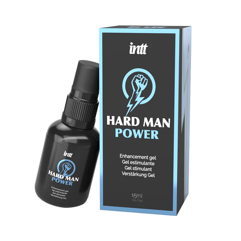 Gel Estimulante para Homem Hard Man Power Intt 15ml 1