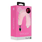 Plug Anal com Cauda de Raposa Rosa Luminosa Ouch! - Thumbnail 2
