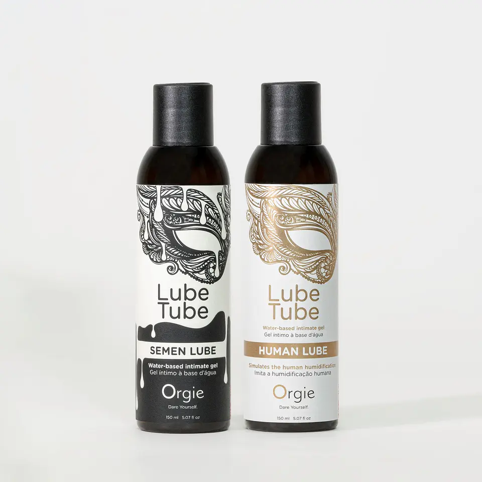 Gel Lubrificante com Base de Água Semen Lube 150ml Orgie 3