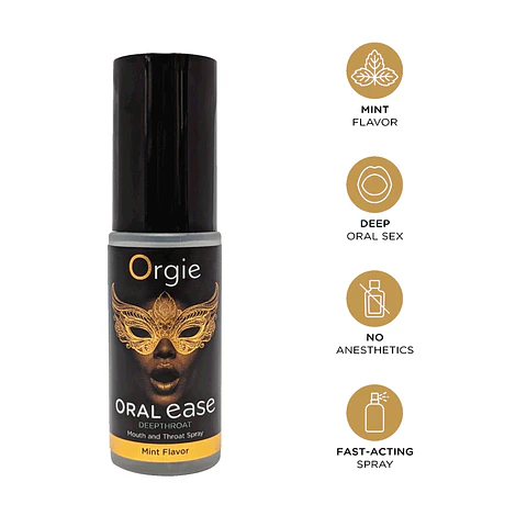 Spray Relaxante de Menta para Garganta Funda 15ml Orgie